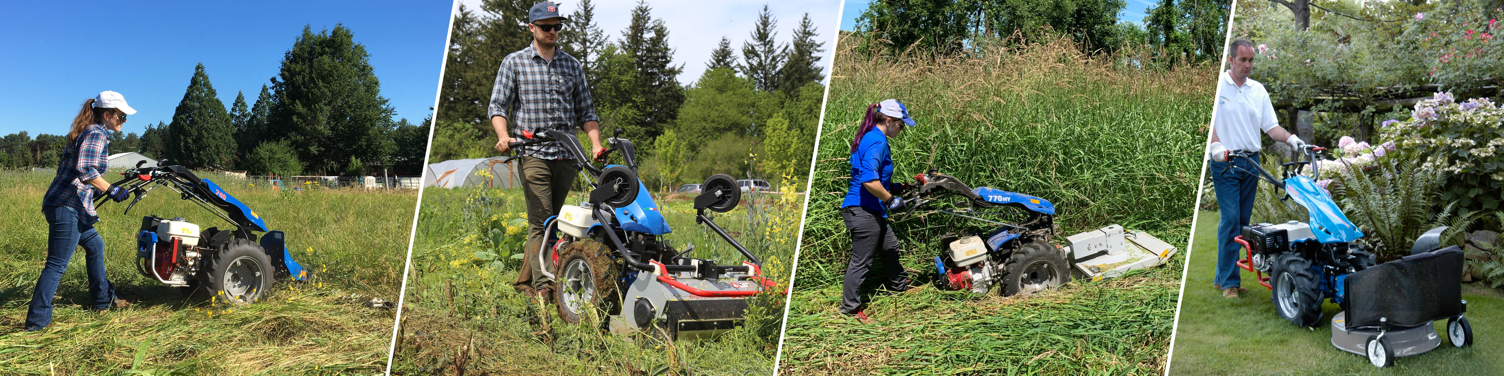 Two-Wheel Tractors Can Mow Anywhere